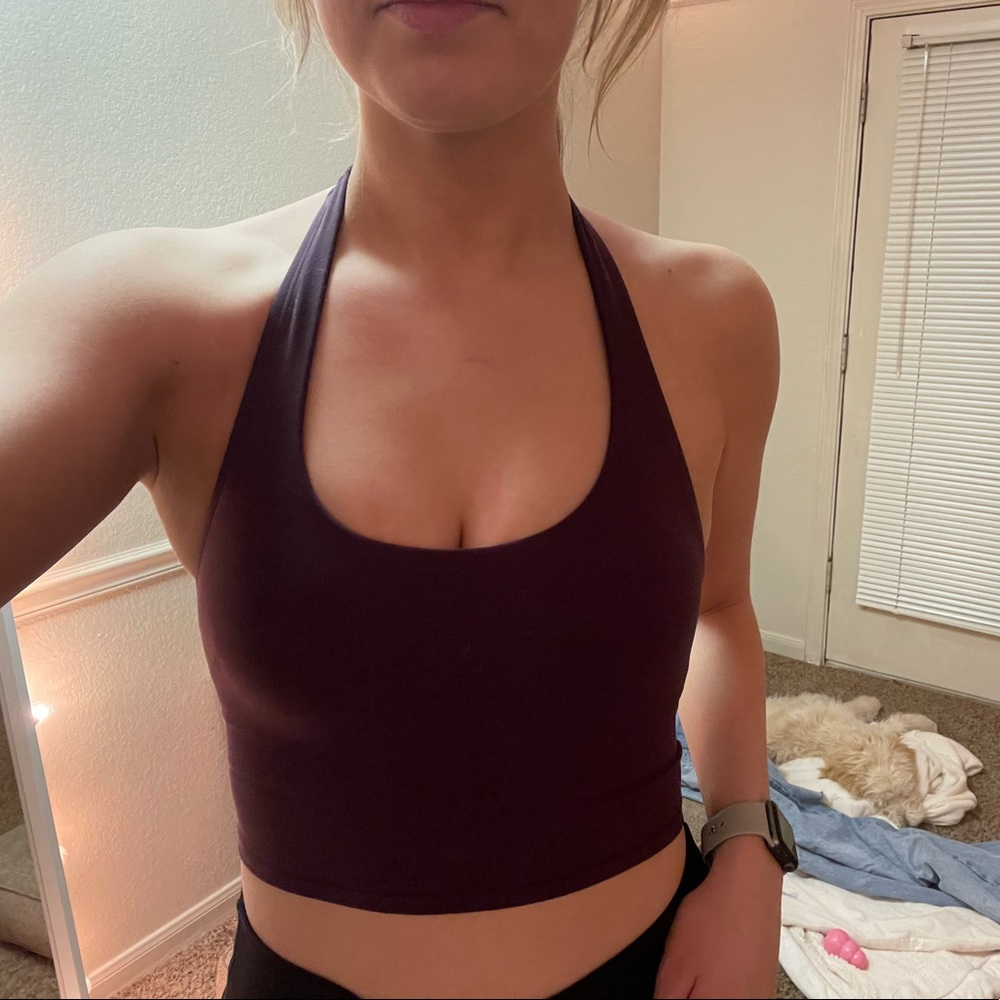 COPY - athleta halter crop top